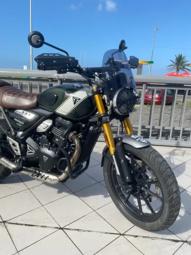 Triumph scrambler 400x Ano:2024 - 22.700kms - Aceito Oferta !!