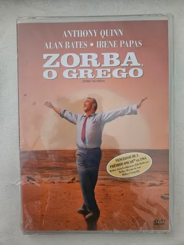 DVD Zorba o grego - original novo lacrado