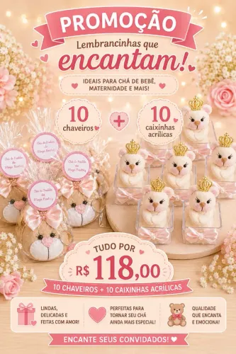 Lembrancinhas para aniversário,chá de bebê ou maternidade