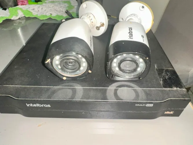 Decodificador intelbras e câmeras