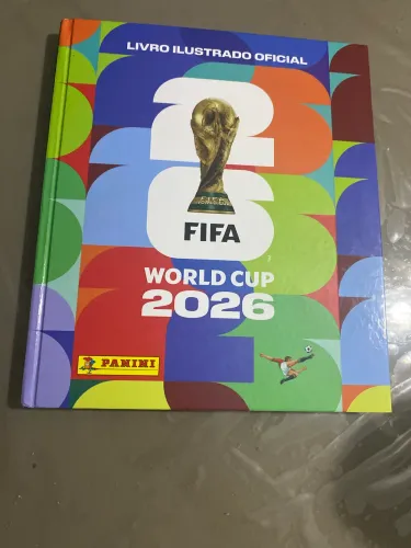 Álbum da copa 2026 capa dura completo