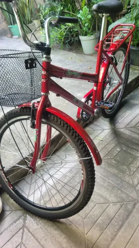 Bicicleta seminova - Cor vermelha