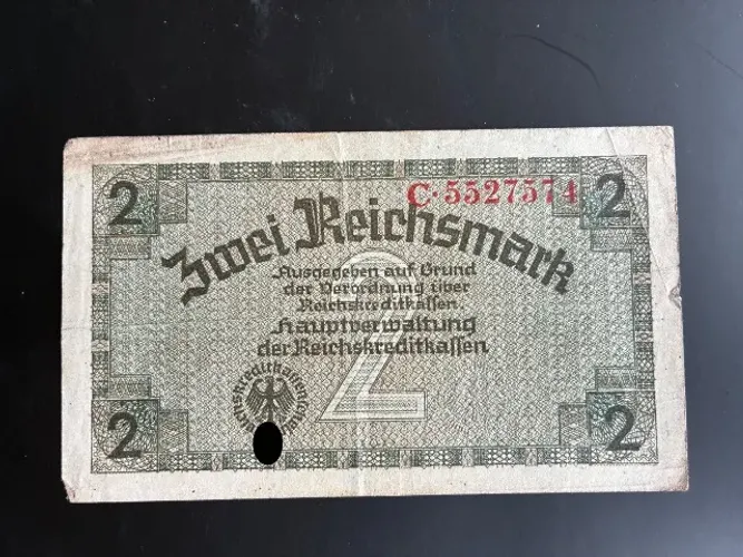Cédula de 2 Reichsmark de 1940-1945