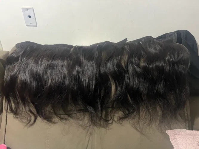 Cabelo humano, tela adesiva