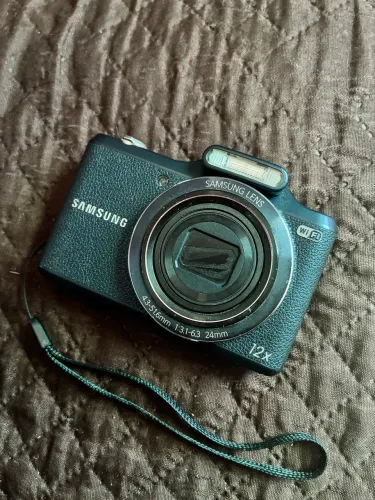 câmera digital samsung wb50f 16,2 megapixel com função wi-fi