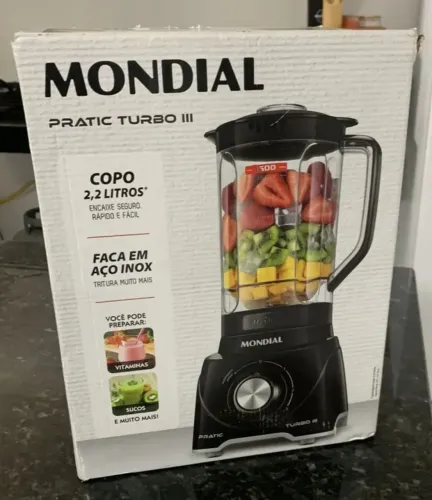 Liqudificador Mondial Novo Na Caixa
