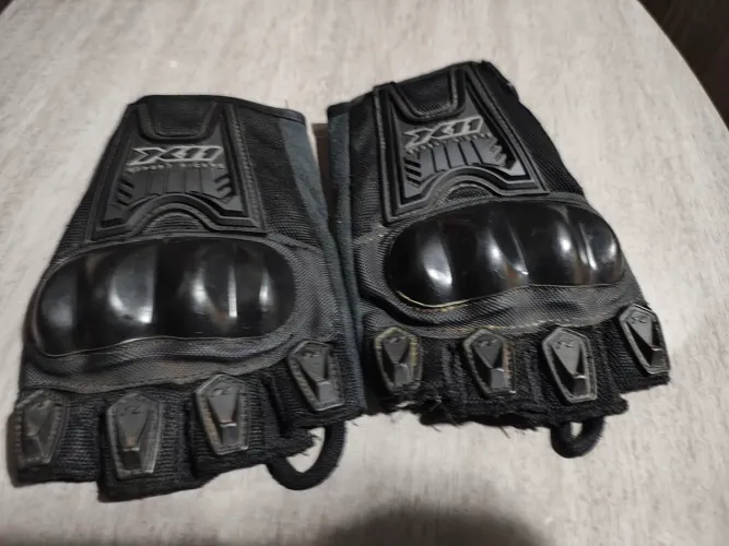 Luva X11 Blackout meio dedo / Luva para moto motociclista - TAM P