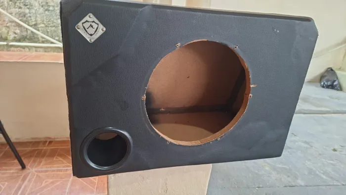Caixa para subwoofer 8.polegadas