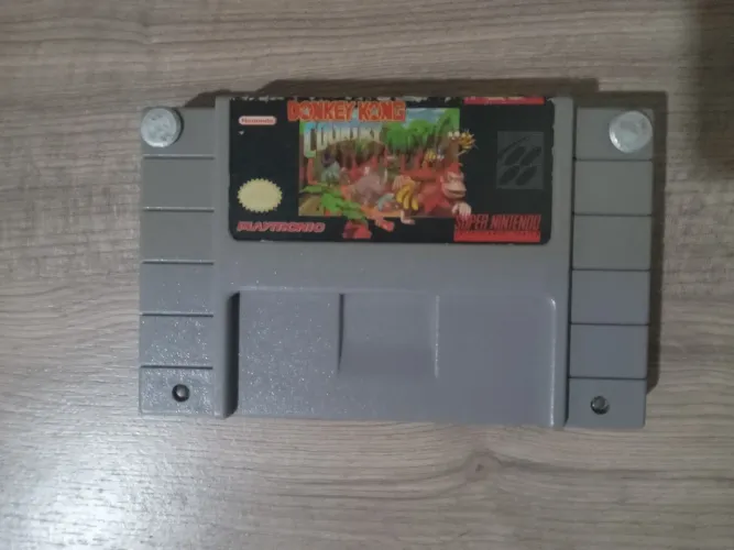 Fita original super nintendo Donkey kong country 1