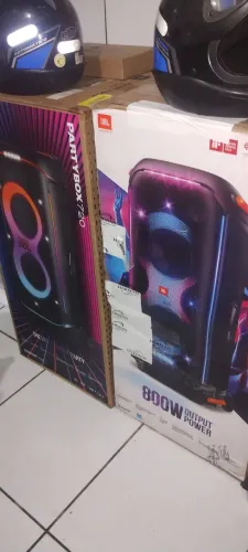 jbL partybox 720 e 710 lacrada zero ZAP *90 aceito cartão com juros da makineta