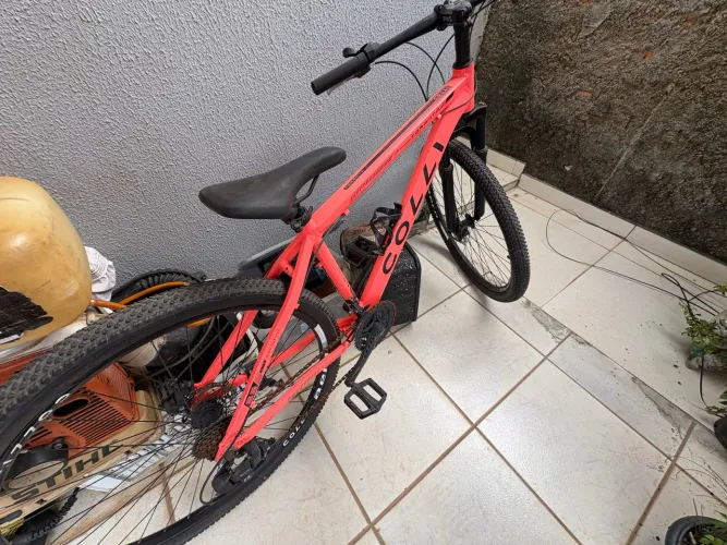 Bicicleta laranja aro 29 COLLI