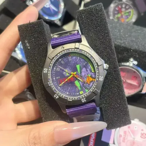 Evangelion Eva-01 Anime Relógio De Pulso De Quartzo