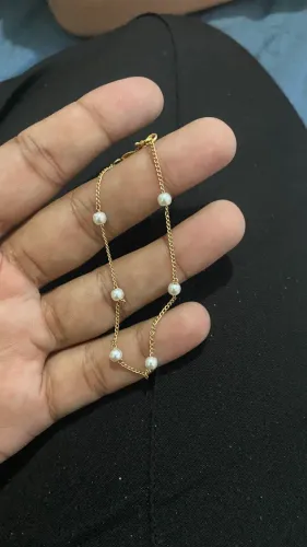 Pulseira infantil 18k