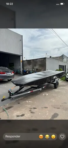 Kit Conjunto Capa para Barco 6,00m + Bolsão para Motor 30hp