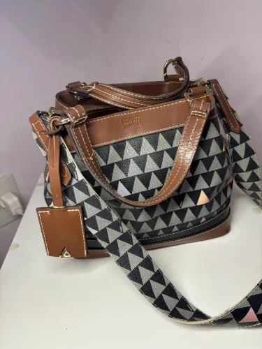 Bolsa Mini Tote Emma Neo Triagle Marrom Schütz