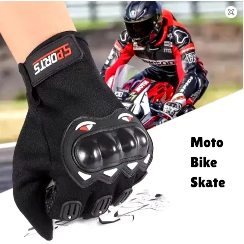 Luvas para motociclista, skatista, bike, motoqueiro