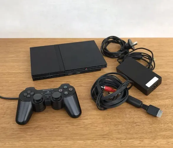 PLAYSTATION 2 PEGA CD AINDA ( RELÍQUIA )