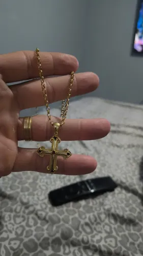 Gargantilha Ouro 18k maciça
