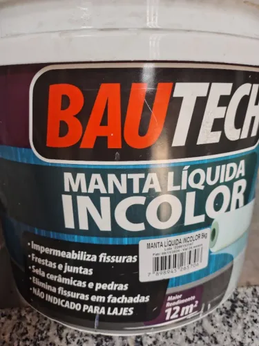 Manta Líquida Impermeabilizante Bautech Incolor 8kg
