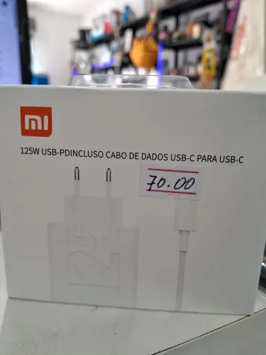 Carregador Xiomi 125 W Tipo C