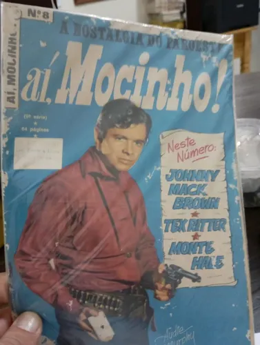Revista rara de faroeste, ai mocinho