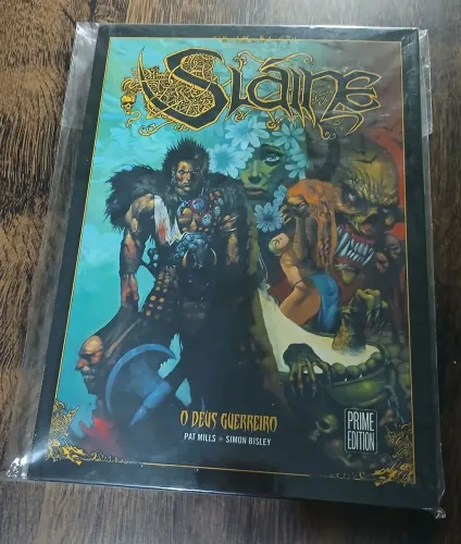 HQ Slaine: O Deus Guerreiro (Mythos, seminova)