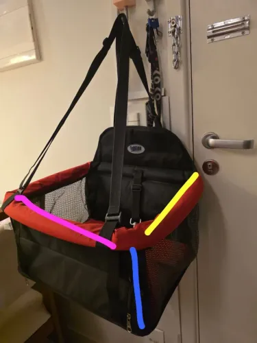 Cadeirinha Assento para Pet Tubline