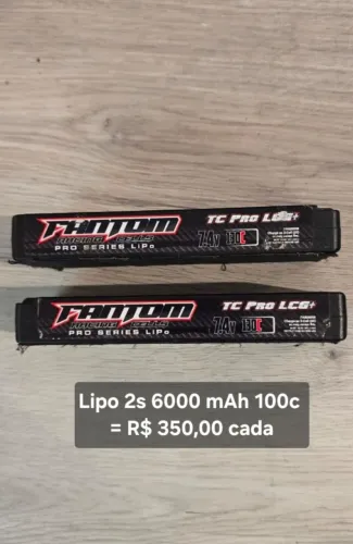 BATERIA LIPO SUNPADOW 2S 6000 MaH 100C 