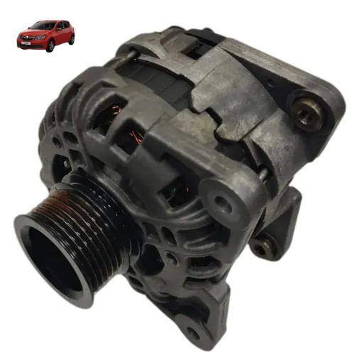 Alternador 90a 14v Renault sandero logan 1.6 2016 17 detalhe
