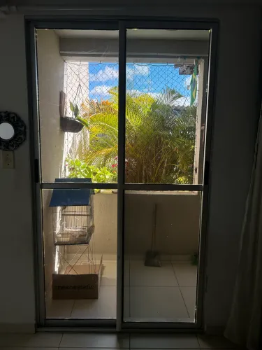 Porta correr de alumínio