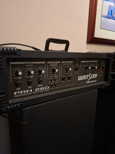 Conjunto Cabeçote PRH-260 e Amplificador PRS-260 (2 unidades)