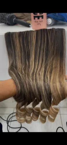 Cabelo humano 70cm