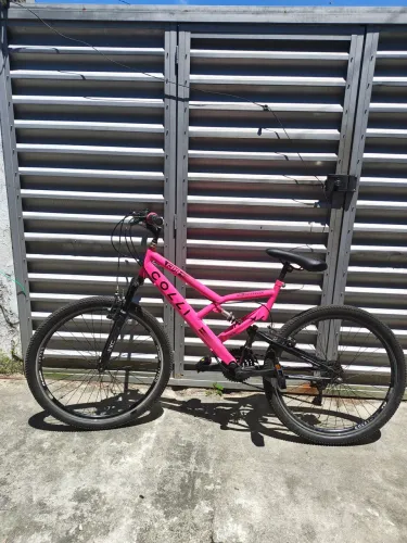Bicicleta Colli GPS Aro 26 - Rosa - 21 Marchas