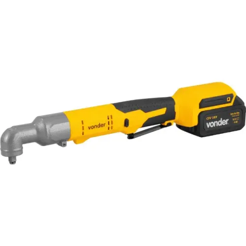 Chave de impacto angular, bateria 18 V, encaixe de 3/8", carregador bivolt, CIV 183, VONDE