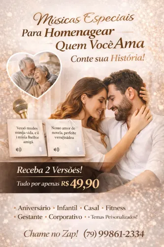 MUSICA PARA HOMENAGIAR QUEM VOCE AMA