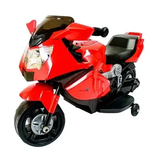 mini moto eletrica importway infantil bw044 vermelha