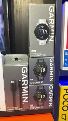 GARMIN 165 AMOLED NOVO, com GARANTIA + brinde 