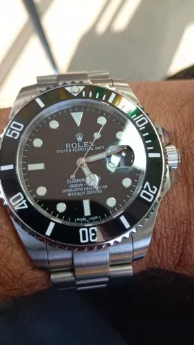 Relógio Rolex submariner máquina ETA 3235