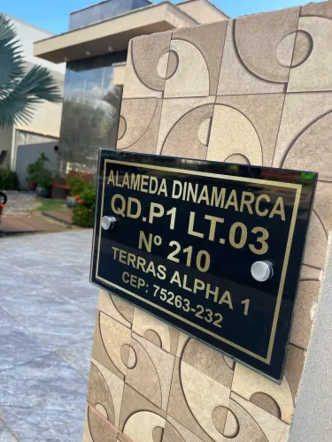 Placa de vidro comercial e residencial 