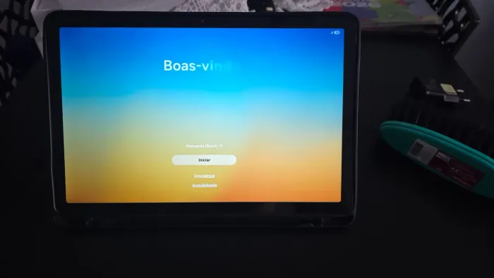Vendo Tablet Samsung Galaxy Tab A9 Plus com tela de 11' com capa protetora de brinde