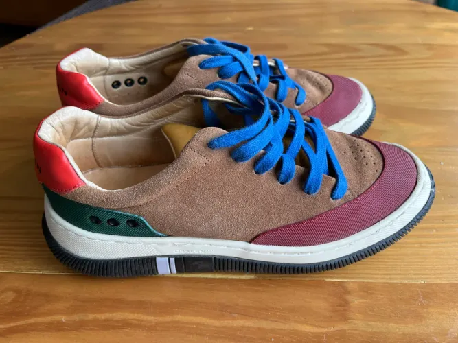 Tênis Osklen Hybrid Laces Nobuck Colorido - Original - Tamanho 39