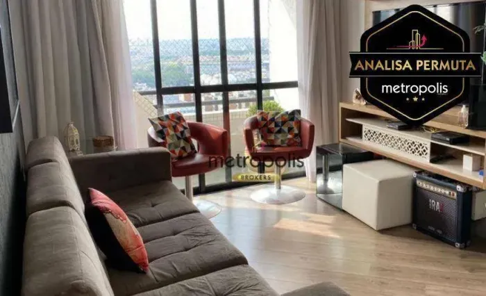Cobertura com 3 dormitórios à venda, 181 m² por R$ 1.300.000,00 - Barcelona - São Caetano
