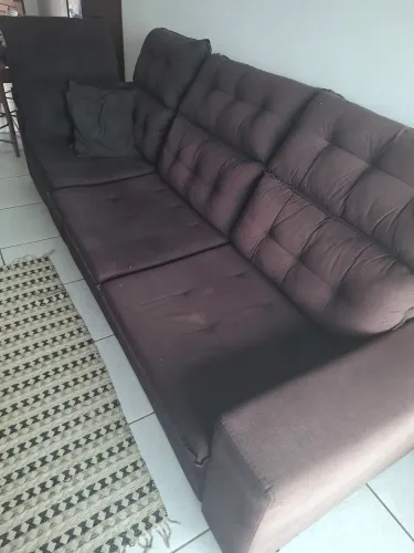 Sofá confortável e muito novo!