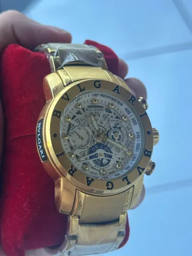 Relógio Premium Dourado 