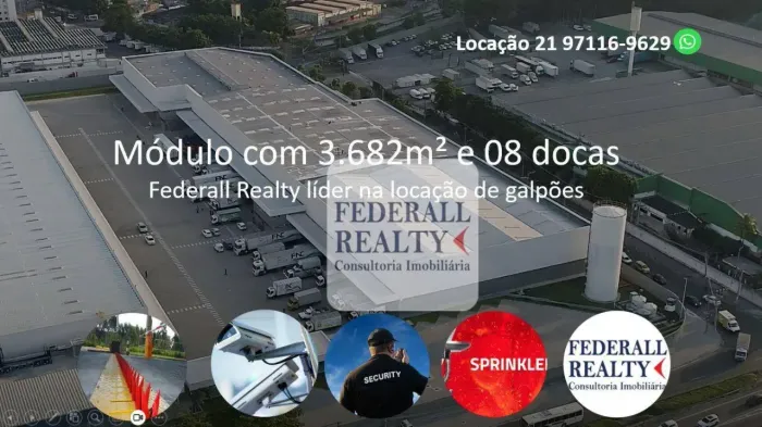 Aluguel galpão Business Center Pavuna I, II e III, Rio de Janeiro