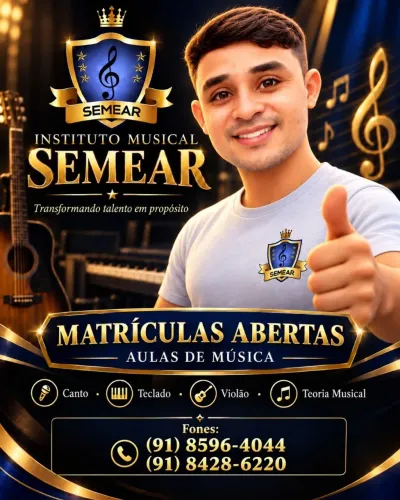 Escola de  Música Semear - Aulas de música