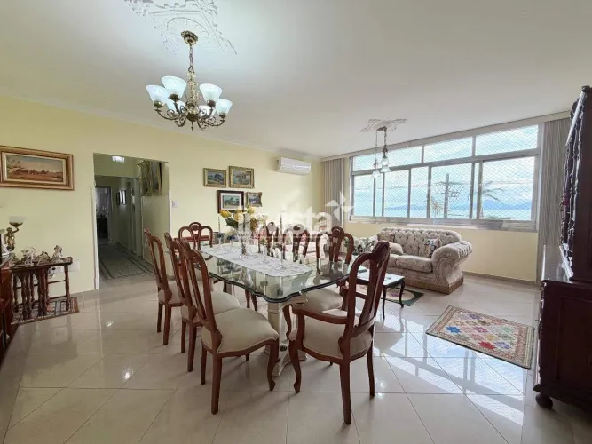 PONTA DA PRAIA | 164 m², FRENTE-MAR E VISTA ESPETACULAR EM TODOS OS AMBIENTES
