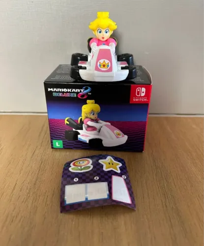 mario kart mac donald, kart da peach, em excelente estado.