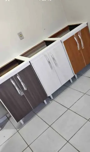 Balcão de coktop 4 bocas