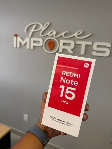Xiaomi Note 15 Pro 12/512gb - Loja física -Entregamos